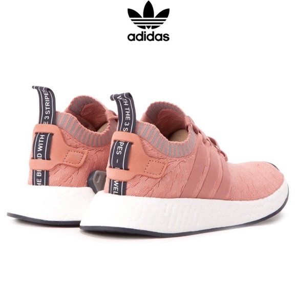 Adidas NMD_R2 Primeknit: Ash Pink Camo - Picture 4 of 7